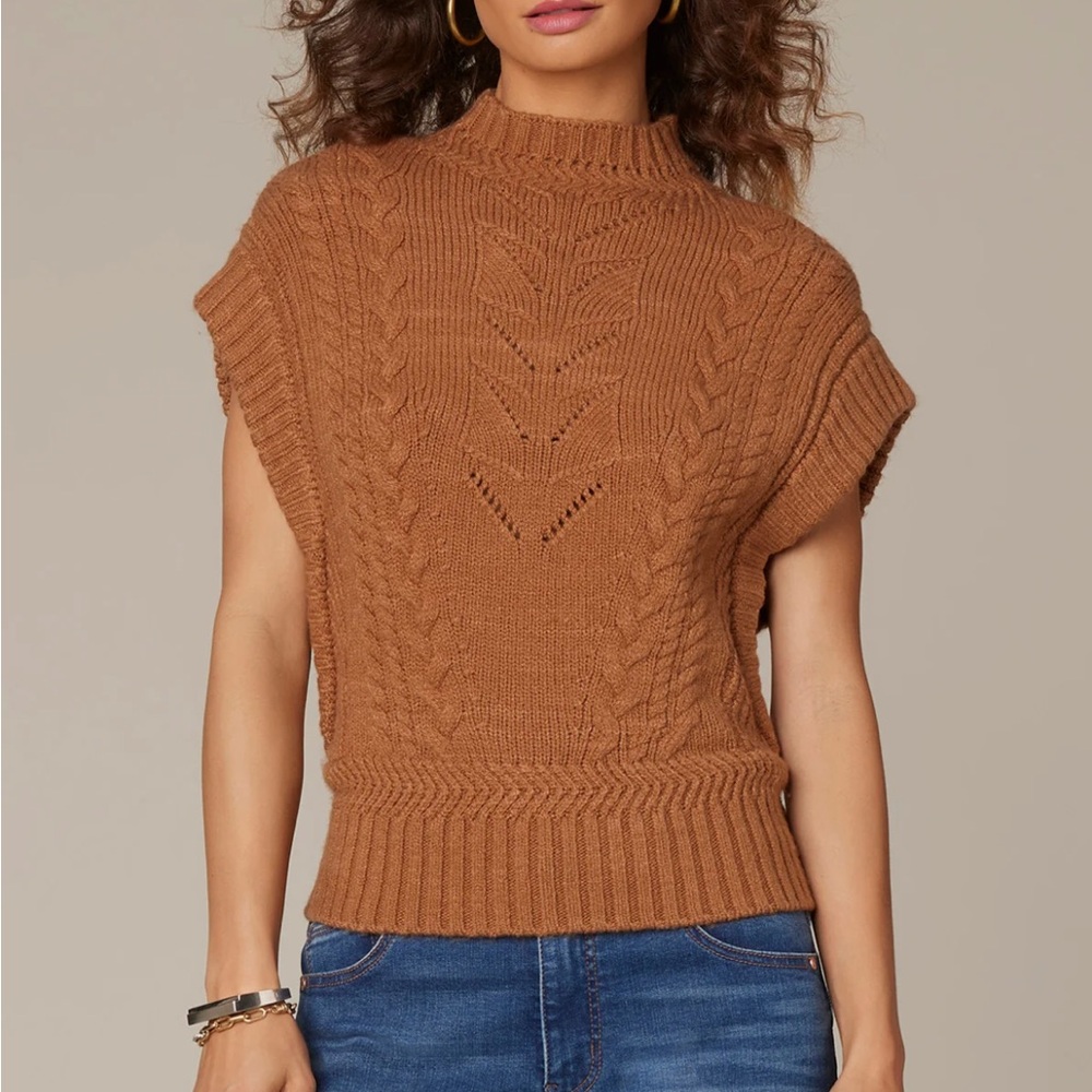 Dark Green Cable Knit Women's Sweater nwot